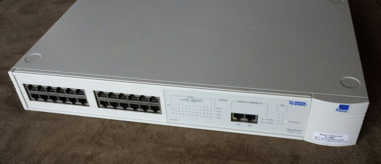 3COM 3C16950 ETHERNET SWITCH 1100 24PORT SUPERSTACKII 3COM 3C16950 ETHERNET SWITCH 1100 24PORT SUPERSTACKII