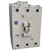 ALLEN BRADLEY 100-C85KJ00 CONTACTOR, SCREW TERMINALS, 45KW/400V, COIL 2 TERMINALS, COIL TERMINALS AT LINE SIDE, CONTROL VOLTAGE 24V 50/60HZ, NO AUXILIARY CONTACT, SINGEL PACK