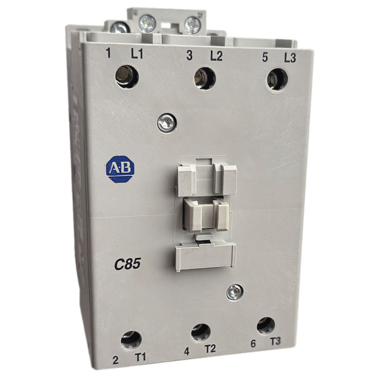 ALLEN BRADLEY 100-C85KJ00 CONTACTOR, SCREW TERMINALS, 45KW/400V, COIL 2 TERMINALS, COIL TERMINALS AT LINE SIDE, CONTROL VOLTAGE 24V 50/60HZ, NO AUXILIARY CONTACT, SINGEL PACK ALLEN BRADLEY 100-C85KJ00 CONTACTOR, SCREW TERMINALS, 45KW/400V, COIL 2 TERMINALS, COIL TERMINALS AT LINE SIDE, CONTROL VOLTAGE 24V 50/60HZ, NO AUXILIARY CONTACT, SINGEL PACK