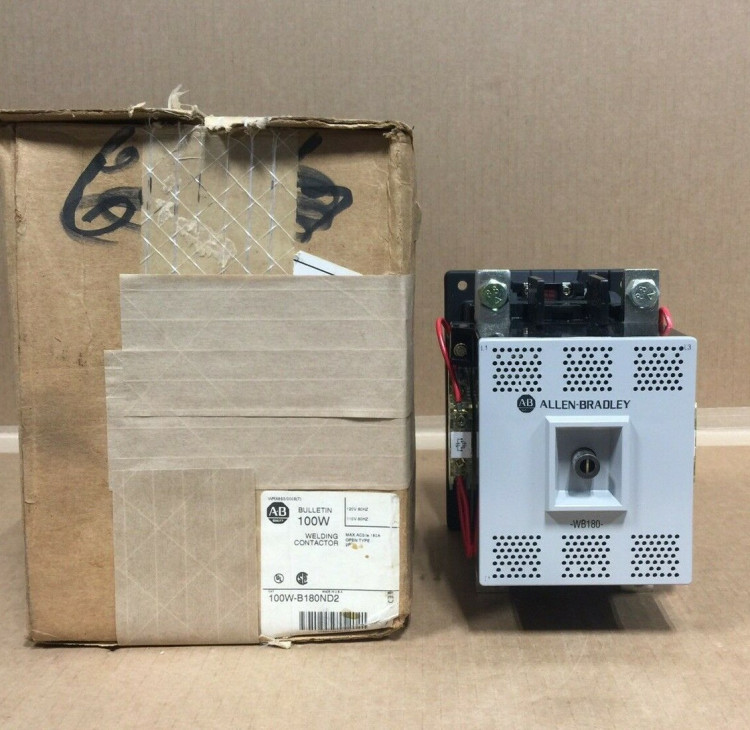 ALLEN BRADLEY 100W-B180ND2 CONTACTOR,WELDING 600V MAX 180 AMP MAX