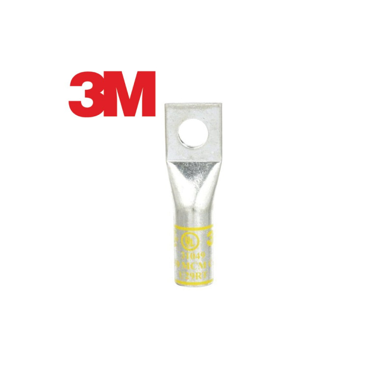 3M 31049 COPPER ONE-HOLE LONG-BARREL LUG 3M 31049 COPPER ONE-HOLE LONG-BARREL LUG