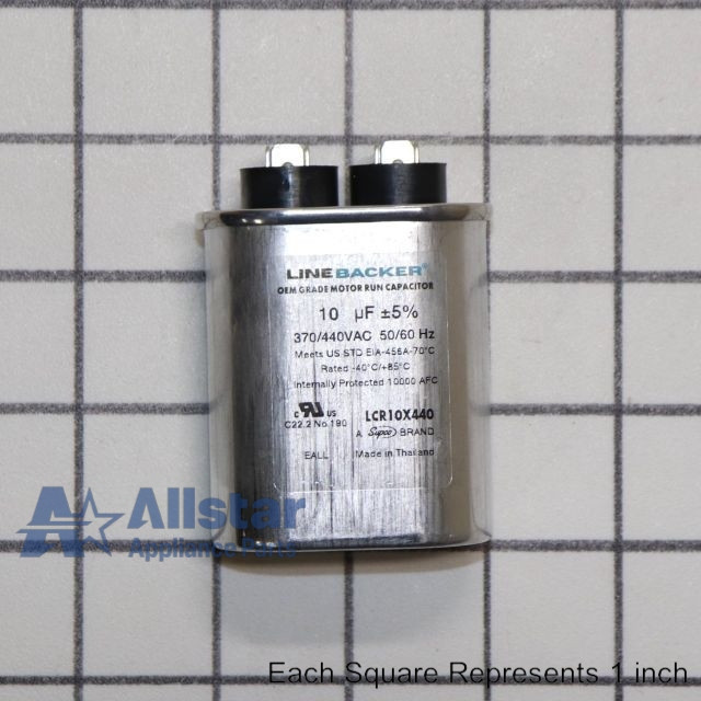 CAPACITOR 10MFD 25WV