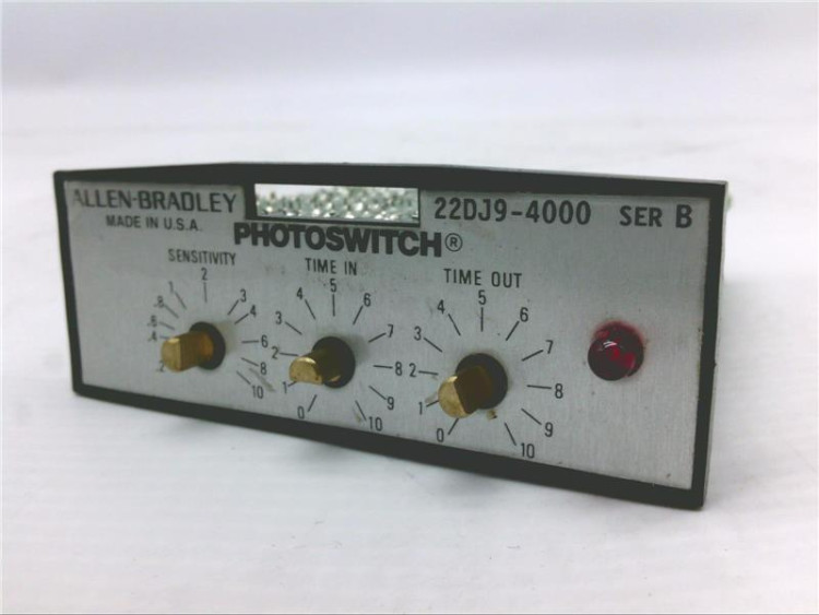 ALLEN BRADLEY 22DJ9-4000 PHOTOSWITCH PHOTOELECTRIC SENSOR ALLEN BRADLEY 22DJ9-4000 PHOTOSWITCH PHOTOELECTRIC SENSOR