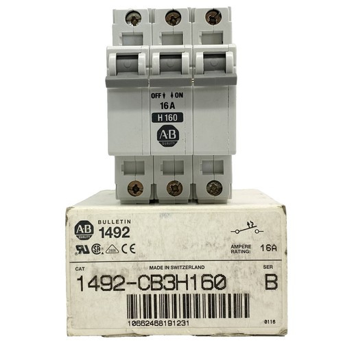 ALLEN BRADLEY 1492-SP1C-010 1492 SUPPLEMENTARY PROTECTORS, 1 POLE, MAGNETIC TRIP RANGE 5..10 X RATED CURRENT (INDUCTIVE LOADS), 1.0 A ALLEN BRADLEY 1492-SP1C-010 1492 SUPPLEMENTARY PROTECTORS, 1 POLE, MAGNETIC TRIP RANGE 5..10 X RATED CURRENT (INDUCTIVE LOADS), 1.0 A