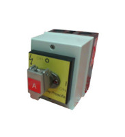 ALLEN BRADLEY 440T-MRKSE55 ROTARY KEY SWITCH SURFACE MOUNTING ENCLOSURE SINGLE KEY 20A 4NO WITHOUT CODE BARREL