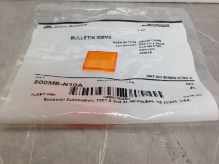 ALLEN BRADLEY 800MS-N10A KIT,COLOR CHIP FOR PUSHBUTTON SWITCH ALLEN BRADLEY 800MS-N10A KIT,COLOR CHIP FOR PUSHBUTTON SWITCH