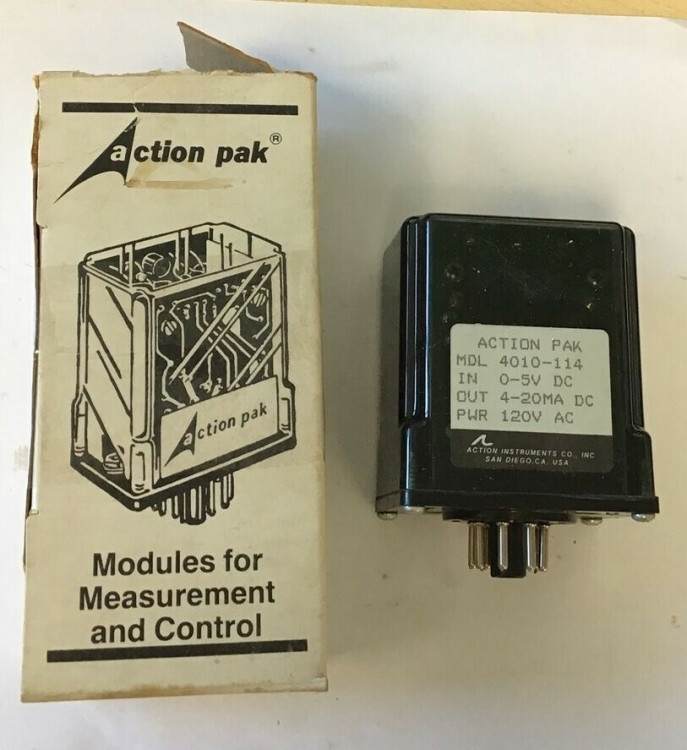 ACTION INSTRUMENTS MDL4010-1358N RELAY SET-POINT CONTROL 120VAC