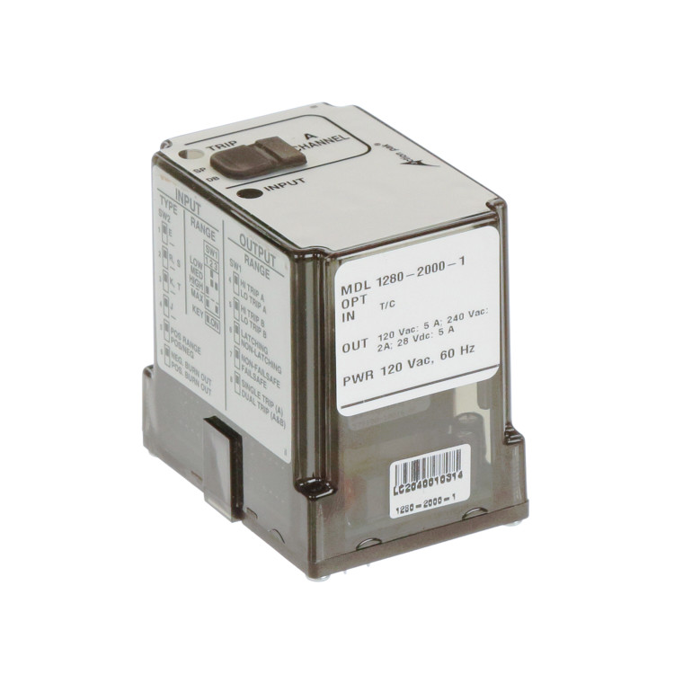 ACTION INSTRUMENTS 1280-2000-2-U LIMIT ALARMS - THERMOCOUPLE INPUT (E, J, K, R, S AND T), 11PIN вЂ¦SINGLETRIP (2 SPDT), 240 VAC POWER, W/ CONFORMAL COATING