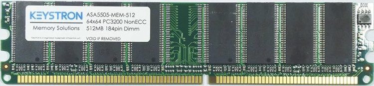 512 MB Memory Upgrade for Cisco ASA 5505