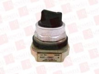 ALLEN BRADLEY 800T-J2KU7B 30.5MM TYPE 4/13 3 POS. SEL. SWITCH-NON-ILLUM., WHITE, STD. KNOB MAINT.