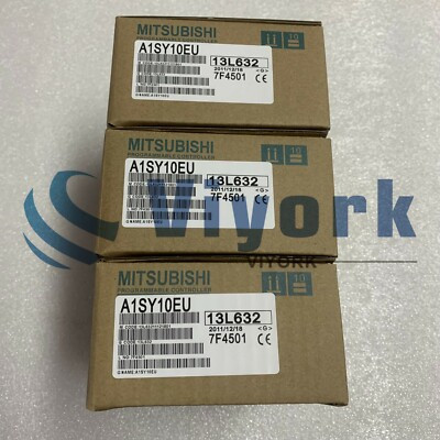 MITSUBISHI A1S-Y10EU OUTPUT CARD, SINK/SOURCE; ACCESSORY TYPE:OUTPUT MODULE; FOR USE WITH:RELAY, TRANSISTOR, TRIAC SWITCHES; VOLTAGE RATING:120VAC; CURRENT RATING:2A; LENG MITSUBISHI A1S-Y10EU OUTPUT CARD, SINK/SOURCE; ACCESSORY TYPE:OUTPUT MODULE; FOR USE WITH:RELAY, TRANSISTOR, TRIAC SWITCHES; VOLTAGE RATING:120VAC; CURRENT RATING:2A; LENG