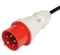 Red 3 Ph to 1 Ph Wye PDU for 16 slots, 2 input/12 output