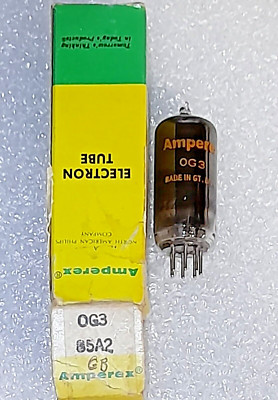 AMPEREX 0G3-85A2 VACUUM TUBE 7M OG3 AMPEREX 0G3-85A2 VACUUM TUBE 7M OG3