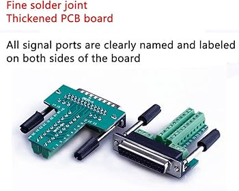 AMPHENOL 117D-DB25P CONNECTOR PLUG DB25M SOLDER POT FIXED CONTACT