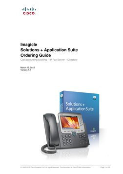 Imagicle S+ Pack 500 - billing 500 + fax 8 + dir 500 Imagicle S+ Pack 500 - billing 500 + fax 8 + dir 500