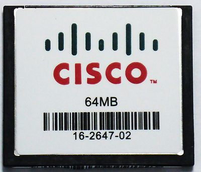 64MB Cisco 1800 Compact Flash Memory 64MB Cisco 1800 Compact Flash Memory