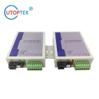 RS485/422 to optic fiber, single-mode, single fiber, 5VDC, SC, FC or ST optional, standalone or insert the Rack