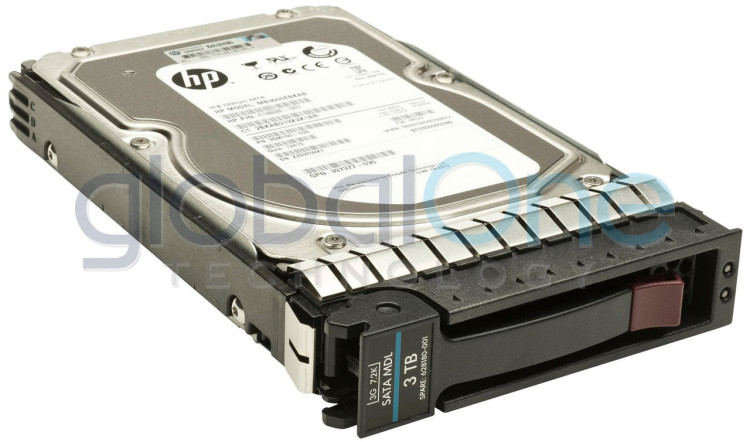 HP 3TB 3G SATA 7.2K rpm LFF (3.5-inch) Hard Drive HP 3TB 3G SATA 7.2K rpm LFF (3.5-inch) Hard Drive