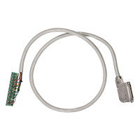 ALLEN BRADLEY 1492-ACABLE010C PRE-WIRED CABLE FOR ANALOG I/O MODULES, CABLE TYPE C, 9 TWISTED PAIR (1 PAIR NOT CONNECTED TO I/O MODULE), 22 AWG, W/ 1746-RT25G CONNECTOR, 1.0 METER (3.28 FEET)