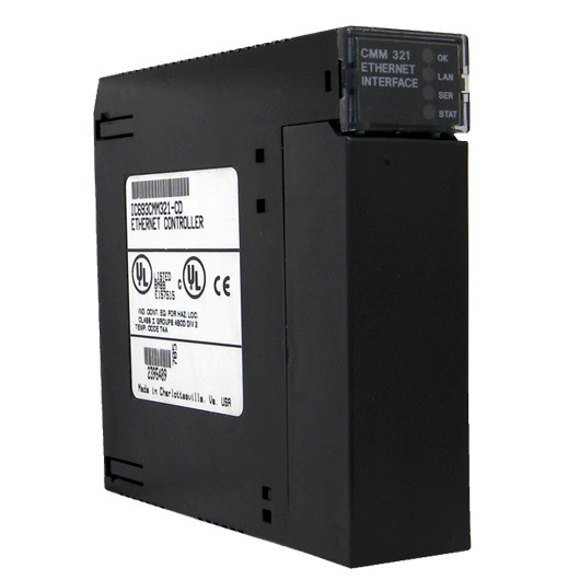 FANUC IC693CMM321  ETHERNET INTERFACE TCP/IP MODULE.THE CMM321 NO LONGER SUPPORTS THE AAUI/AUI INTERFACE.IF THE AAUI/AUI IS REQUIRED, PLEASE CONTACT GE GLOBAL CUSTOMER C