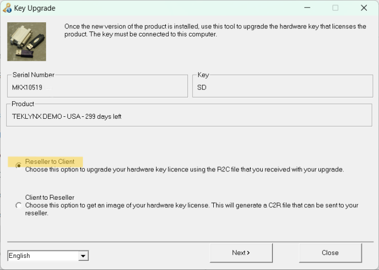 15310CL Upgrade License for R8.6.0, Right to Use License