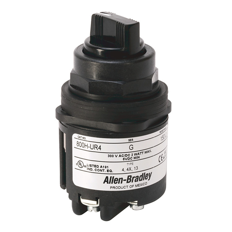 ALLEN BRADLEY 800H-UR55 30.5MM TYPE 4/4X POTENTIOMETER UNIT ALLEN BRADLEY 800H-UR55 30.5MM TYPE 4/4X POTENTIOMETER UNIT