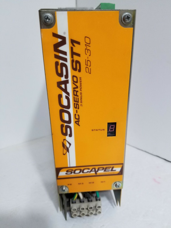 SOCAPEL ST1-25-310 AC SERVO DRIVE SOCAPEL ST1-25-310 AC SERVO DRIVE