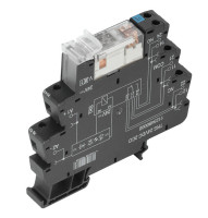 WEIDMULLER 13090  RELAY MODULE - 24VDC - 4 SECTIONS