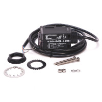 ALLEN BRADLEY 42GRR-9003 PHOTOELECTRIC SENSORS, TRANSMITTED BEAM, STANDARD AND TIMING, STANDARD ON/OFF, SOLID STATE OUTPUT, 45 - 264 VDC OR 40 - 264 VAC, LIGHT/DARK SELECTABLE, SOLID STATE ISOLATED, NO, CABLE 2 M