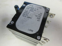 AIRPAX UPGH666-1-62F-203-01 CIRCUIT BREAKER 20AMP 3POLE 250VAC 50/60HZ