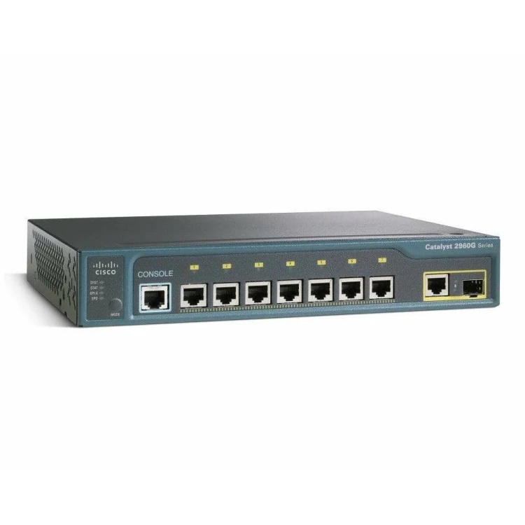 Catalyst 2960 7 10/100/1000 + 1 T/SFP LAN Base Catalyst 2960 7 10/100/1000 + 1 T/SFP LAN Base