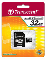 Transcend TS32GUSDHC4, microSDHC 32GB class4 (SD adapter)