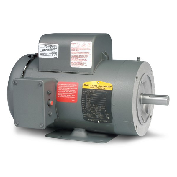 BALDOR CL3516TM MOTOR 2HP 1725RPM 1PH 60HZ 145TC 3535LC TEFC BALDOR CL3516TM MOTOR 2HP 1725RPM 1PH 60HZ 145TC 3535LC TEFC