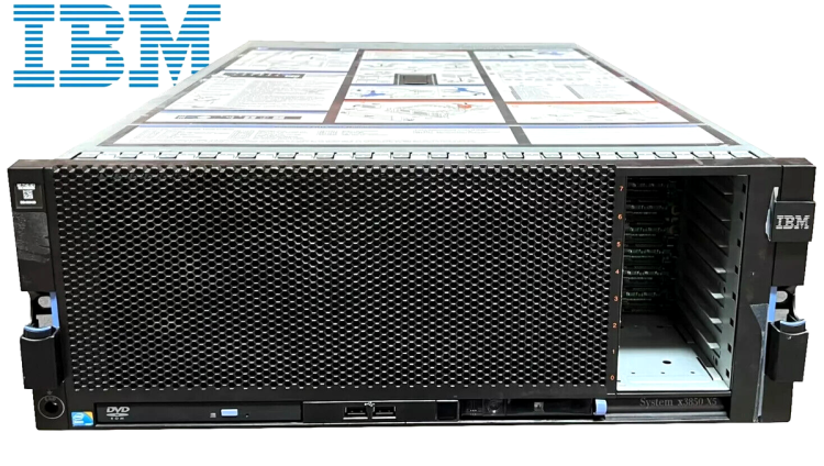 IBM x3850 X5 Rack(4U) 2xXeon 8C X7550 130W (2.0 GHZ/18Mb), 4x4Gb RDIMM, noHDD 2,5"HS(4/8up,16SSD), BR10i(0,1,1E), 2xPRS1975W , 2x10GbE IBM x3850 X5 Rack(4U) 2xXeon 8C X7550 130W (2.0 GHZ/18Mb), 4x4Gb RDIMM, noHDD 2,5"HS(4/8up,16SSD), BR10i(0,1,1E), 2xPRS1975W , 2x10GbE