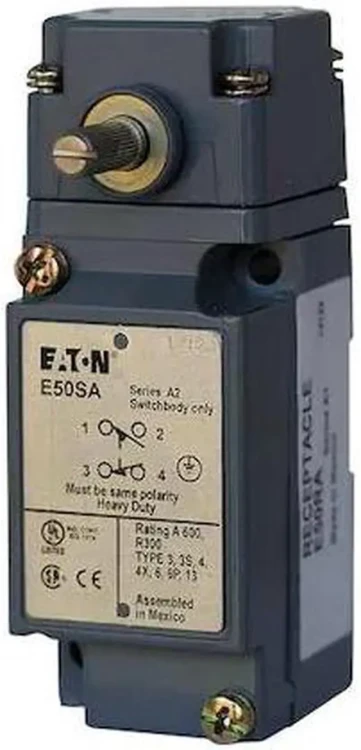 EATON CORPORATION E50-NN1  LIMIT SWITCH 10AMP 600VAC 250VDC 1AMP 2NO/2NC