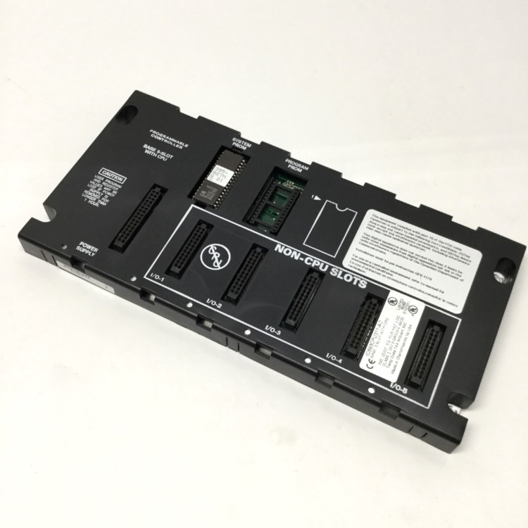 FANUC IC693CPU311  SERIES 90-30 CENTRAL PROCESSOR UNIT, 5-SLOT BASE WITH CPU IN BASE (6K BYTES USER PROGRAM) BATTERY INCLUDED