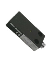 ALLEN BRADLEY 871FM-D5NP25-P3 INDUCTIVE PROXIMITY SENSORS, MINIATURE FLAT PACK, DC, 3-WIRE, SHIELDED, SENSING RANGE 5 MM, PNP, NO, QD 3 PIN PICO M8