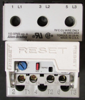 ALLEN BRADLEY 592P-B1EC SMP-2 SOLID-STATE OVERLOAD RELAY, 1.6-5.0A, CLASS 10, 15, 20, OR 30, AUTOMATIC / MANUAL RESET
