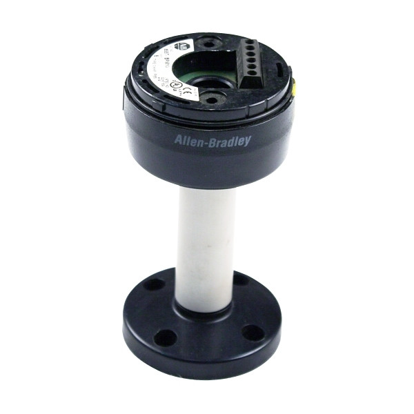 ALLEN BRADLEY 855E-BPM-10C CONTROL TOWER STACK LIGHT MOUNTING BASE, 10CM POLE MOUNT, BLACK HOUSING, CAP INCLUDED ALLEN BRADLEY 855E-BPM-10C CONTROL TOWER STACK LIGHT MOUNTING BASE, 10CM POLE MOUNT, BLACK HOUSING, CAP INCLUDED