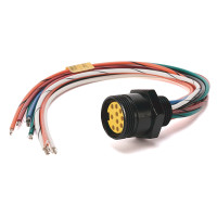 ALLEN BRADLEY 888N-F12AF1-1F RECEPTACLE, MINI-PLUS, 12-PIN FEMALE, 1/2NPT, 1FT