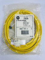 ALLEN BRADLEY 1485R-P4R5-F5 DEVICENET, DEVICENET MEDIA, THICK TRUNK SYSTEM, THIN DROP PATCHCORD, RIGHT ANGLE MALE, TO STRAIGHT MICRO FEMALE, 4 M