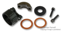 AMPHENOL 97-3057-10 CIRCULAR CABLE CLAMP, SIZE 18 ZINC ALLOY; FOR USE WITH:97 SERIES CIRCULAR CONNECTORS; CONNECTOR SHELL SIZE:18; STRAIN RELIEF MATERIAL:ZINC ALLOY; CABL