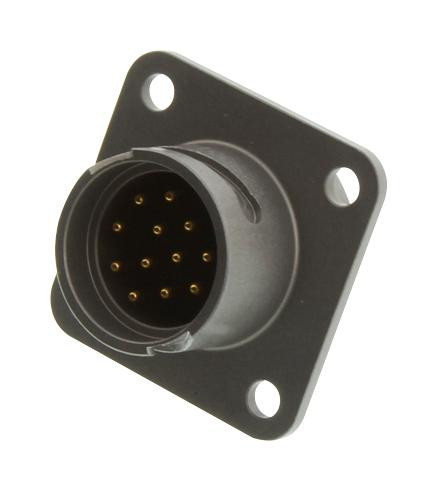 AMPHENOL 165-11 CIRCULAR CONN, RECEPTACLE, 12POS, PANEL; CONNECTOR TYPE:CIRCULAR INDUSTRIAL; CONNECTOR BODY MATERIAL:ALUMINIUM; GENDER:RECEPTACLE; CONTACT GENDER:PIN; AMPHENOL 165-11 CIRCULAR CONN, RECEPTACLE, 12POS, PANEL; CONNECTOR TYPE:CIRCULAR INDUSTRIAL; CONNECTOR BODY MATERIAL:ALUMINIUM; GENDER:RECEPTACLE; CONTACT GENDER:PIN;