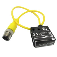 ALLEN BRADLEY 42SMP-7011-QD PHOTOELECTRIC SENSORS, MINIATURE RECTANGULAR, WIDE ANGLE DIFFUSE, SENSING RANGE 280 MM, 11 - 28 VDC, PNP, COMPLEMENTARY OUTPUTS, QD 4 PIN MICRO