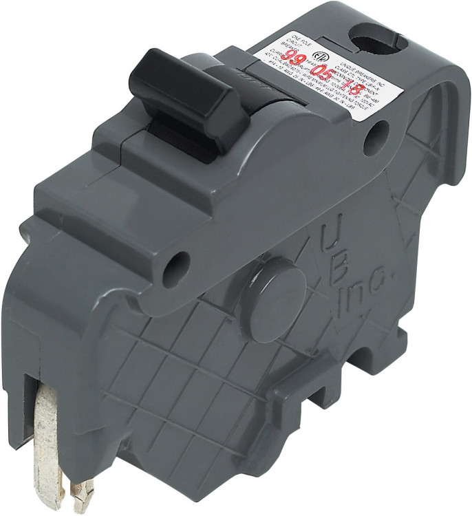 CIRCUIT BREAKER TYPE UBI FN-THICK SERIES 1POLE 15A