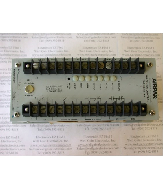 AIRPAX 803114112 TACHOMETER AIRPAX 803114112 TACHOMETER