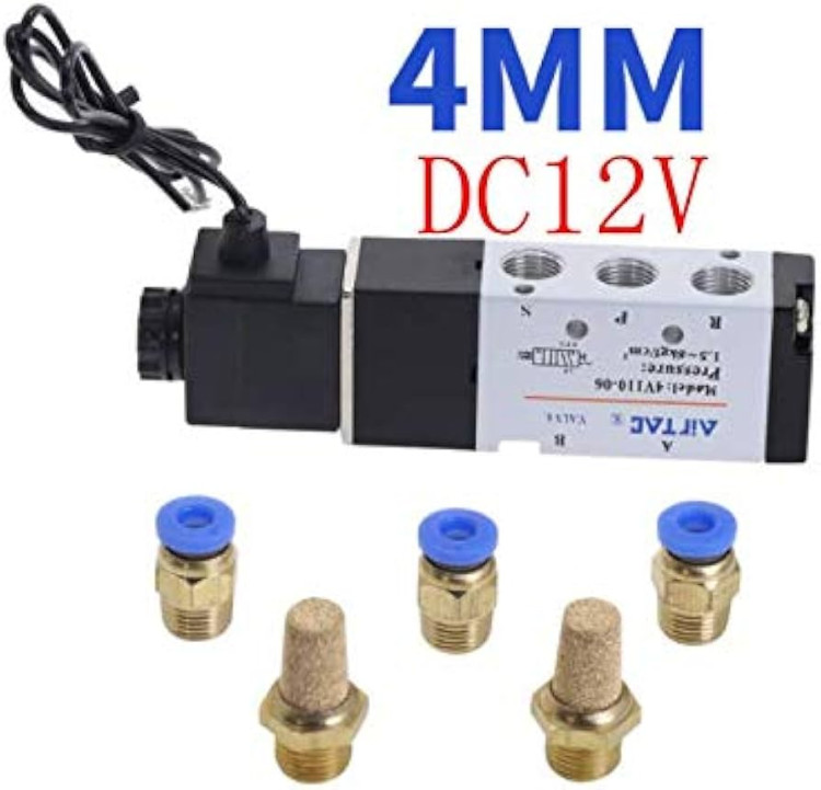 AIRTAC 4V110-06 SOLENOID VALVE 12V AIRTAC 4V110-06 SOLENOID VALVE 12V