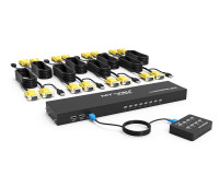 ACCU SORT 1000065561 T&L ACCESSORY, SWITCH BOX,MONITOR/KEYBOARD,8-PORT,RJ-45