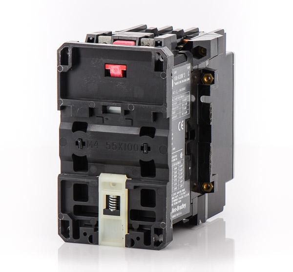 ALLEN BRADLEY 100-A38NB3 CONTACTOR DC NON REVERSE 3P 38-45 AMP 480/60