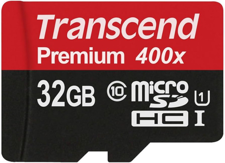 Transcend TS32GUSDU1, microSDHC 32GB class10 UHS-1 Premium (SD adapter) Transcend TS32GUSDU1, microSDHC 32GB class10 UHS-1 Premium (SD adapter)